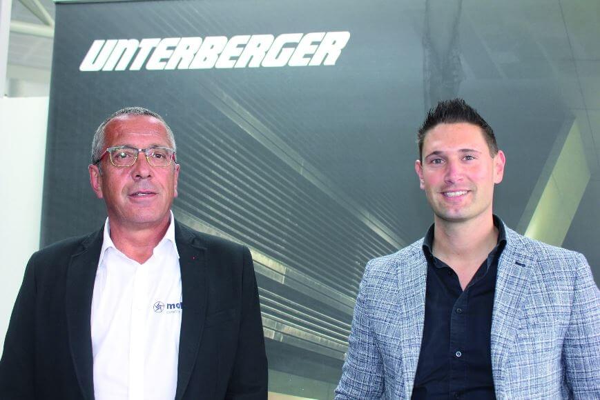 Zu sehen sind die Interviewpartner:  Herr Kurt Ziegler von der mobile GARANTIE und Herr Christoph Schiefer von der Unterberger Gruppe beim gemeinsamen Termin (v.l)